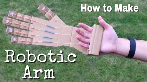 How to Make a Robotic Arm at Home out of Cardboard