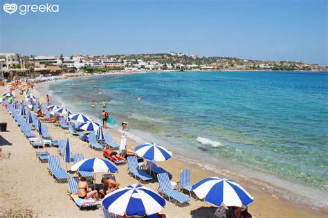 Heraklion Hersonissos beach: Photos, Map | Greeka