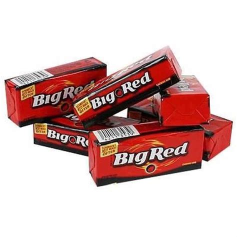 Big Red Chewing-Gum - Bleu Acidulé