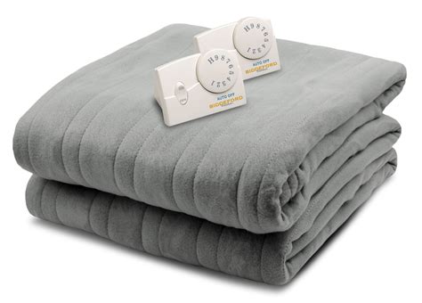 Biddeford Comfort Knit Fleece Heated Electric Blanket - Walmart.com