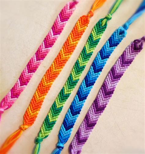 •chevron friendship bracelets• | Chevron friendship bracelets, Diy ...