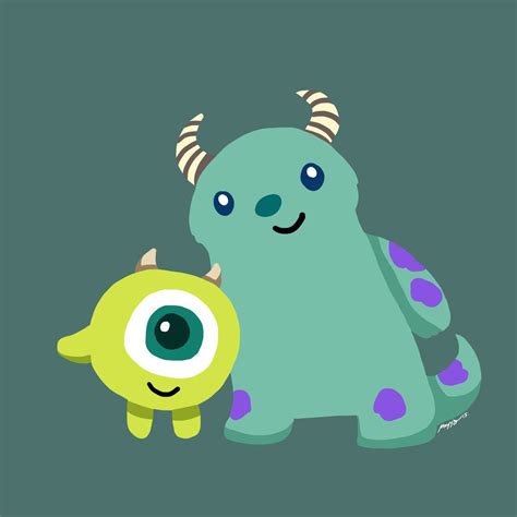 Mike and Sulley | Mike and sulley, Monsters inc wallpaper, Cute disney ...