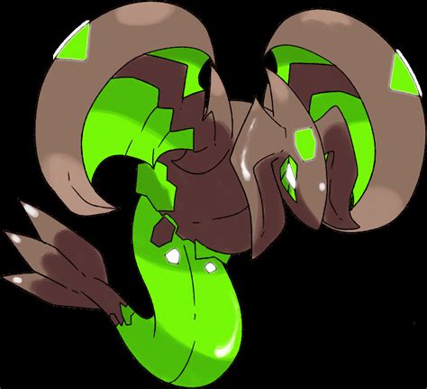 Pokemon #10718 Shiny-Mega-Zygarde-Shield Mega-SL Picture - For Pokemon ...