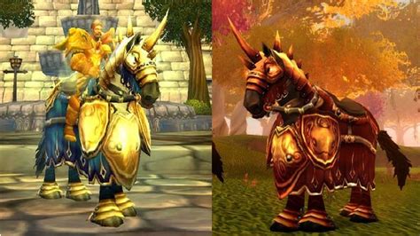 The new dwarf pally mounts look amazing. Can we get a model update for ...