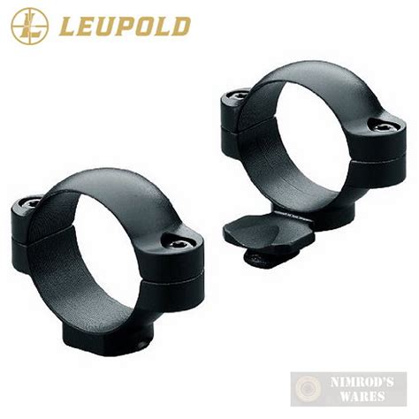 Leupold Standard LOW 1" Scope RINGS Matte Black 49910 - NimrodsWares.com