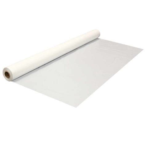 Party Essentials 1403WH Heavy Duty Banquet Roll Plastic Tablecover