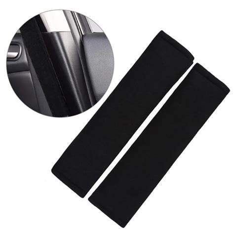 2Pcs Universal Car Safety Seat Belt Pads Harness Safety Shoulder Strap ...