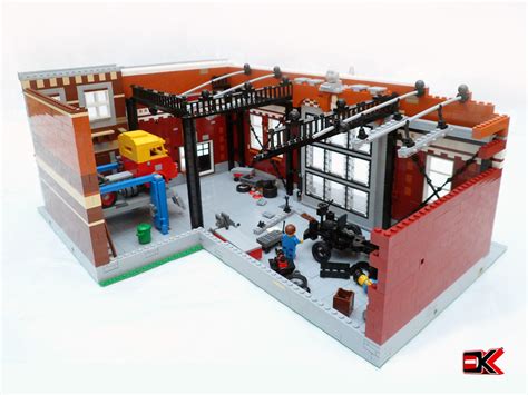 MOC: Modular garage - LEGO Town - Eurobricks Forums