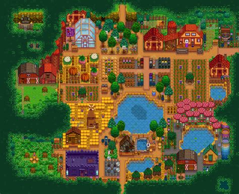 Forest Farm - My First Farm (Year 4) | Stardew Valley Forums