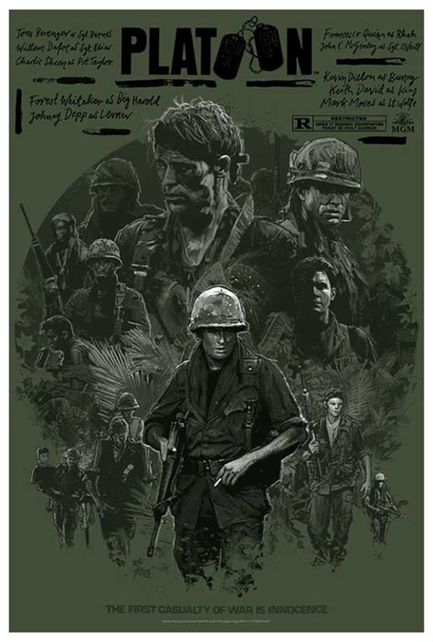 platoon by gabz - unused | Old film posters, Film posters art, Movie ...