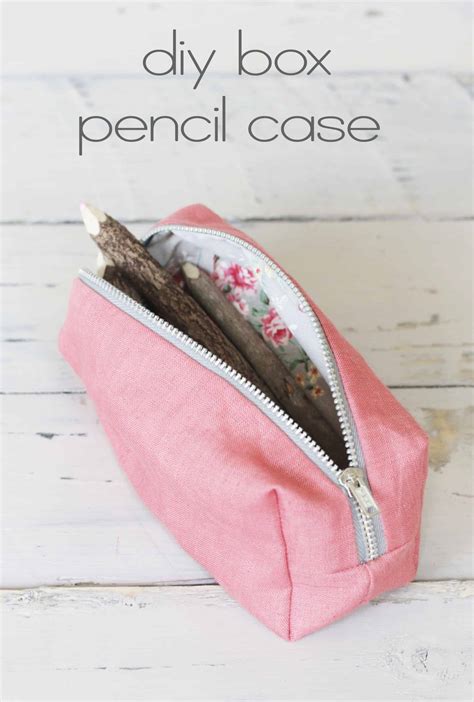 15 Cute DIY Pencil Cases Ideas & Tutorials