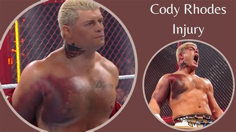 Cody Rhodes Injury: Behind the Suspense of WWE Night of Champions ...