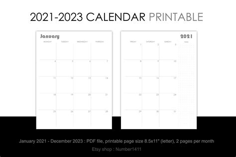 View 2 Year Calendar 2022 And 2023 Pics – All in Here