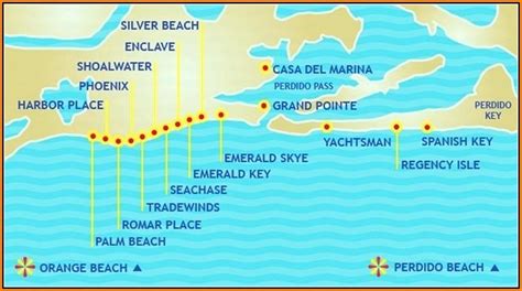 Map Of Gulf Shores Condos - map : Resume Examples #qAjYd6E2l0