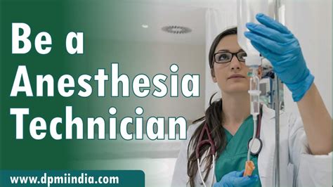 Be a Anesthesia Technician | Delhi Paramedical and management Institute ...