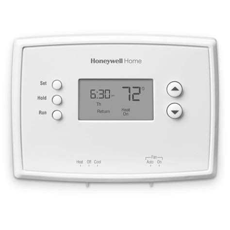 Honeywell Home 1-Week Programmable Thermostat with Digital Display ...