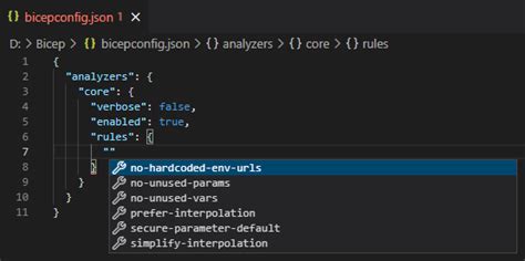 Bicep config file - Azure Resource Manager | Microsoft Learn