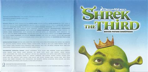 Shrek The Third (2007) OST (Booklet) by kidsfan on DeviantArt