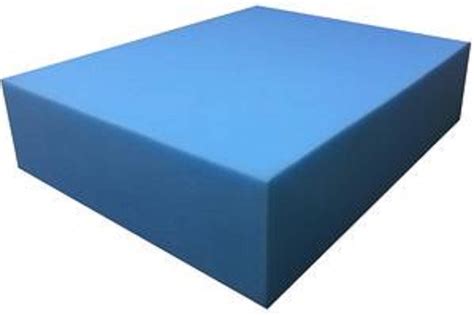 Buy TOP STYLE COLLECTION Blue Upholstery foam cut to any size ...