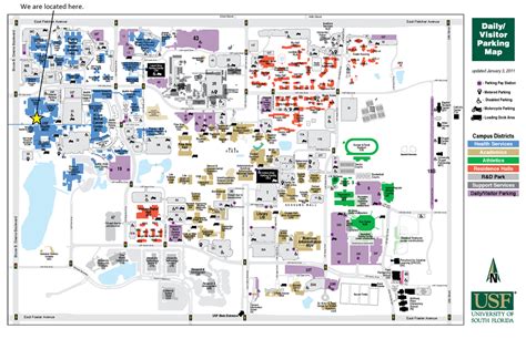 Tampa VA Campus Map