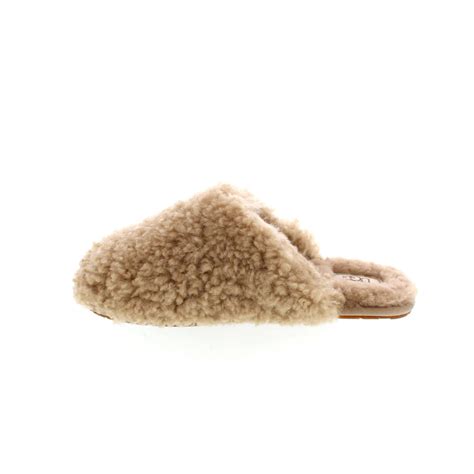 UGG Maxi Curly Slide | Sand – Sole City Shoes