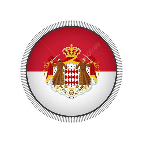 Monaco Flag Vector, Monaco, Flag, Monaco Flag PNG and Vector with ...