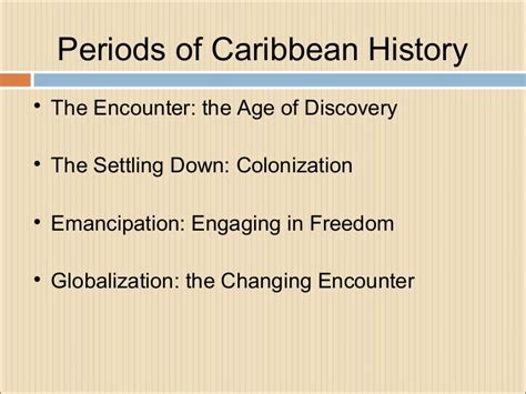 caribbean history