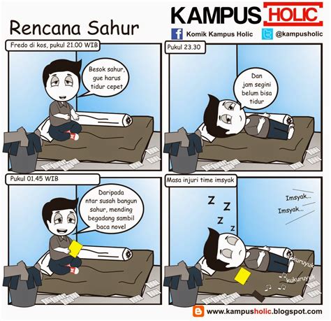 [Komik] Kehidupan Mahasiswa di Bulan Puasa | KasKus Hot Threads