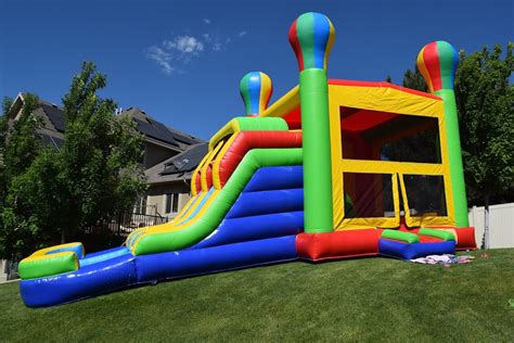 Dual Slide Bounce House with Water Slides | Canyon Party Rental