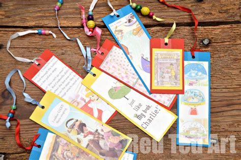 World Book Day Craft: Easy Bookmarks - Red Ted Art - Kids Crafts