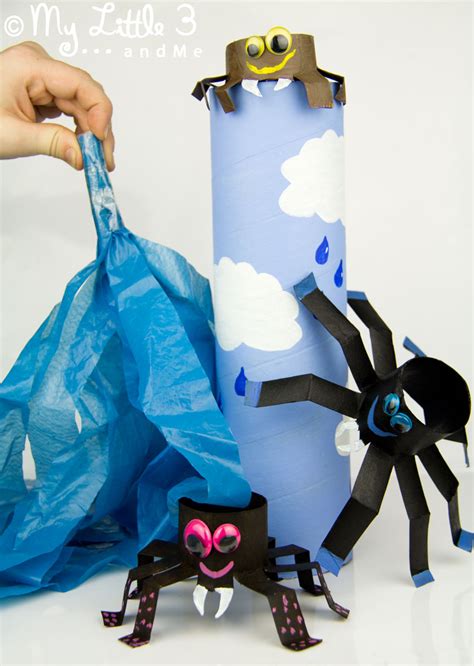 Climbing Incy Wincy Spider (Itsy Bitsy Spider) - Kids Craft Room