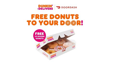 Get Free Donuts from DoorDash this Weekend | Dunkin'