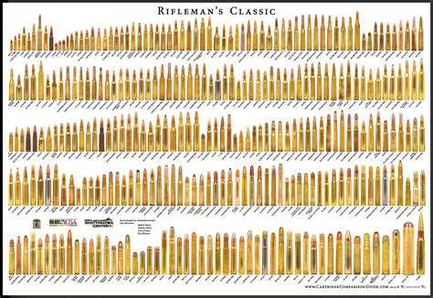 Bullet Caliber Chart By Size