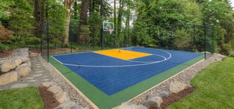 21 Outdoor Home Basketball Court Ideas | Sebring Design Build