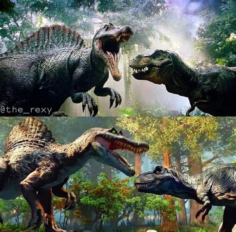 Jurassic World T Rex Vs Spinosaurus