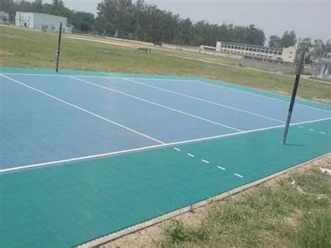 Volleyball Outdoor Surface at best price in Ahmedabad by Sundek Interio ...