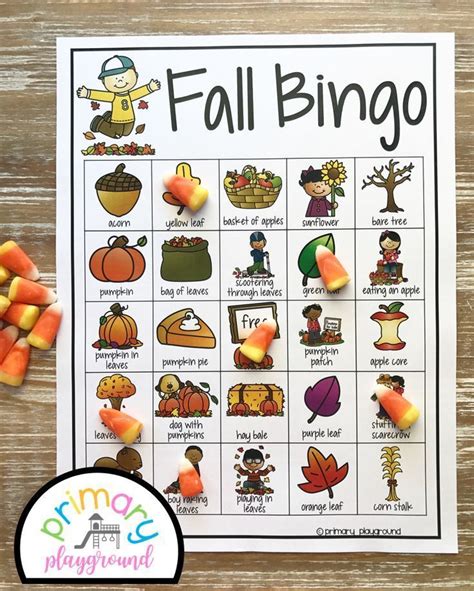 Fall Class Party Ideas Kindergarten - 2nd Grade - Primary Playground ...