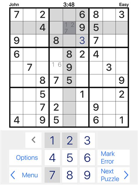 Pure Sudoku - the App screenshot