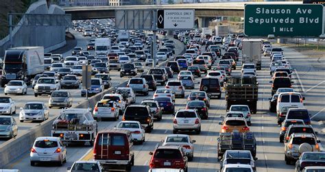 L.A.'s 405 Freeway Shut Down, Creating Miles-Long Traffic Jam - Newsweek