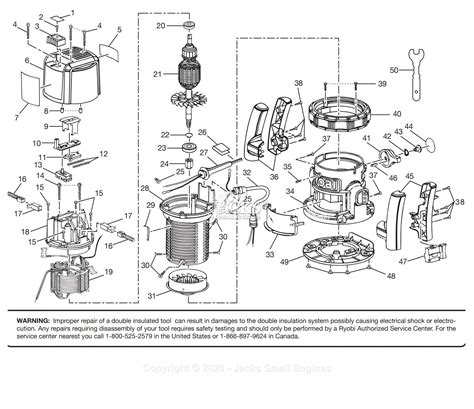 Ryobi R161 Parts Diagram for Parts Schematic