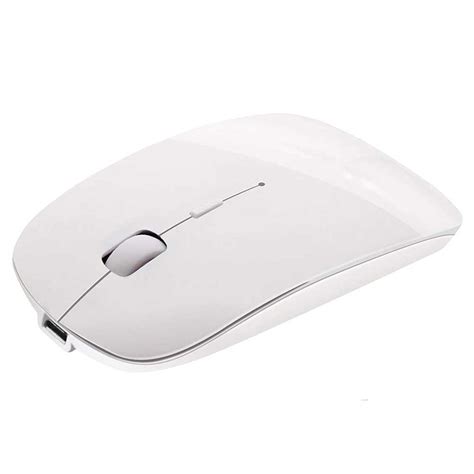 Computers & Accessories Slim Silent Rechargeable Wireless Mouse ...