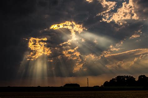 Sun Behind Clouds | Sun behind clouds, Dülmen, Germany | Markus Branse ...