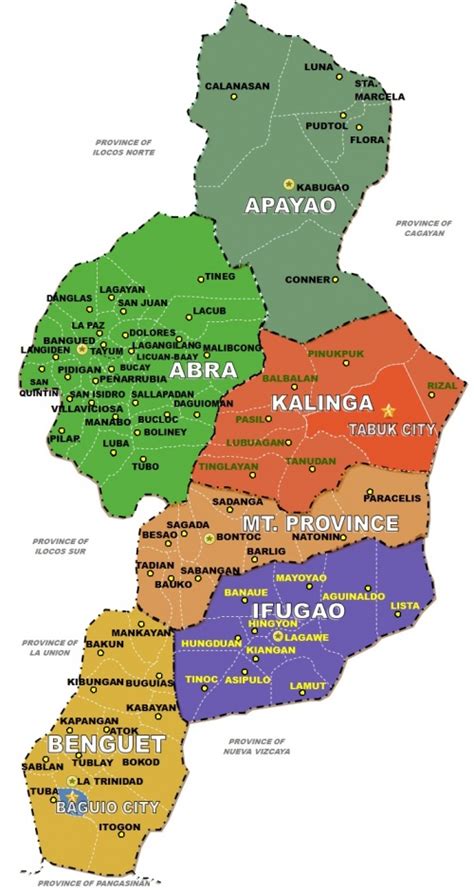 Region 14 : Cities and Provinces in Region XIV(CAR-Cordillera ...