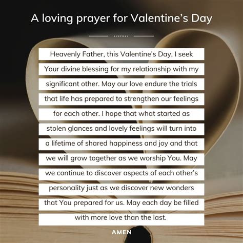 A loving prayer for Valentine’s Day – AvePray