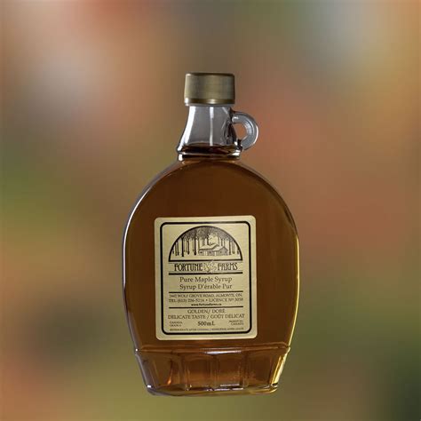 Maple Syrup - 500 ml glass bottle – Fortune Farms