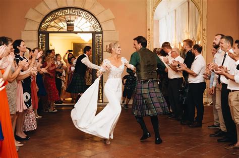 Ceilidh Dancing at Wedding | Bespoke wedding dress, Wedding dresses ...