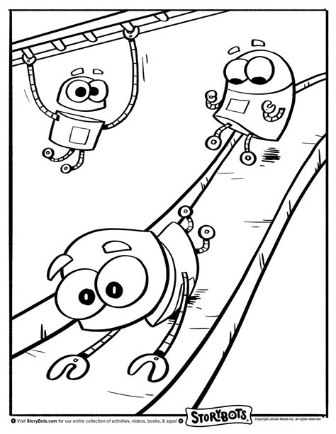 All Storybots Coloring Pages Coloring Pages