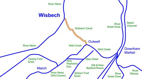 Wisbech Canal Maps – Waterway Routes