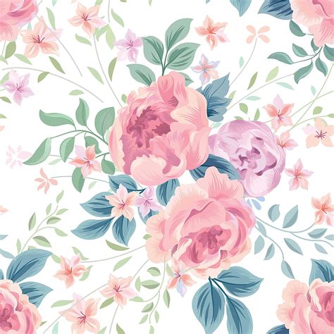 Floral seamless pattern. Flower rose, 3000X3000 Flowers HD phone ...