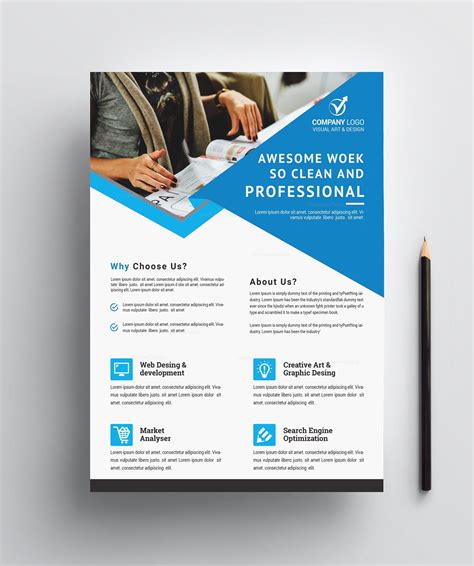 Professional Business Flyer Design · Graphic Yard | Graphic Templates Store